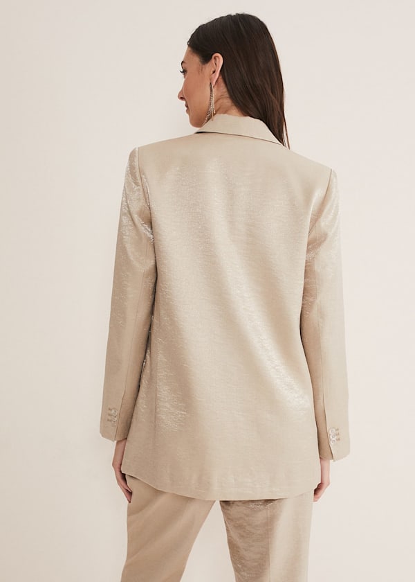 Kehlani Shimmer Blazer Co-Ord