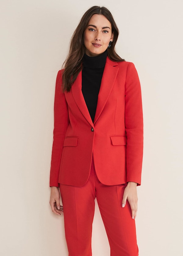 Ulrica Red Blazer