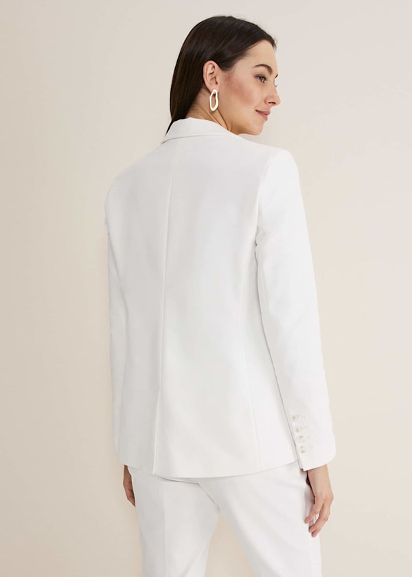 Ulrica White Blazer