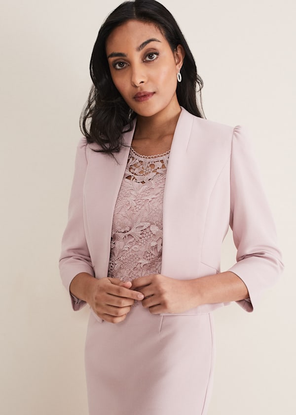 Petite Isabella Bow Jacket