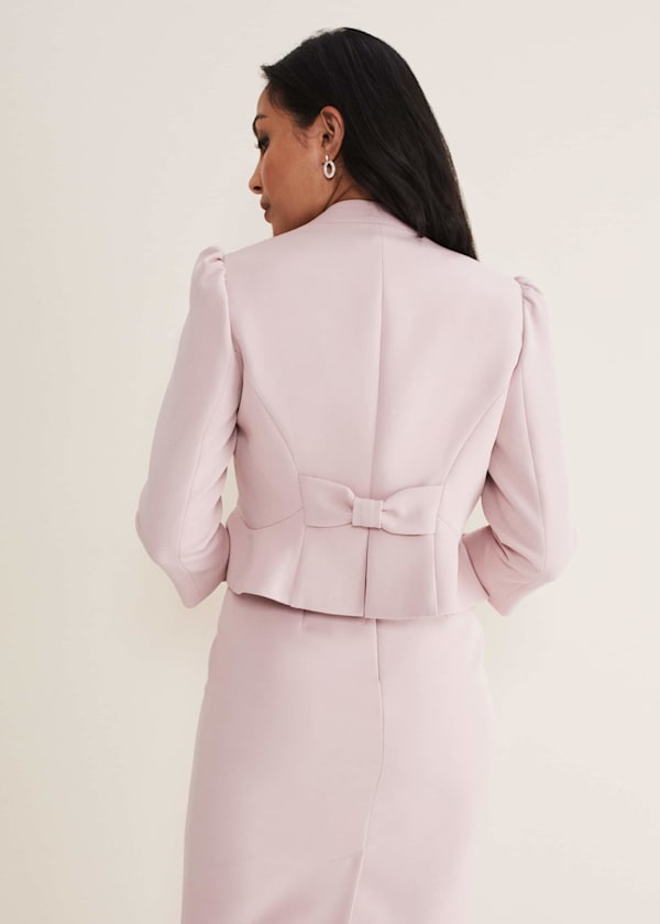 Petite Isabella Bow Jacket