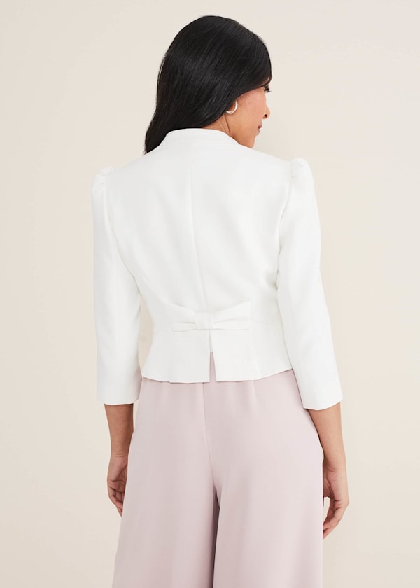 Petite Isabella Bow Jacket