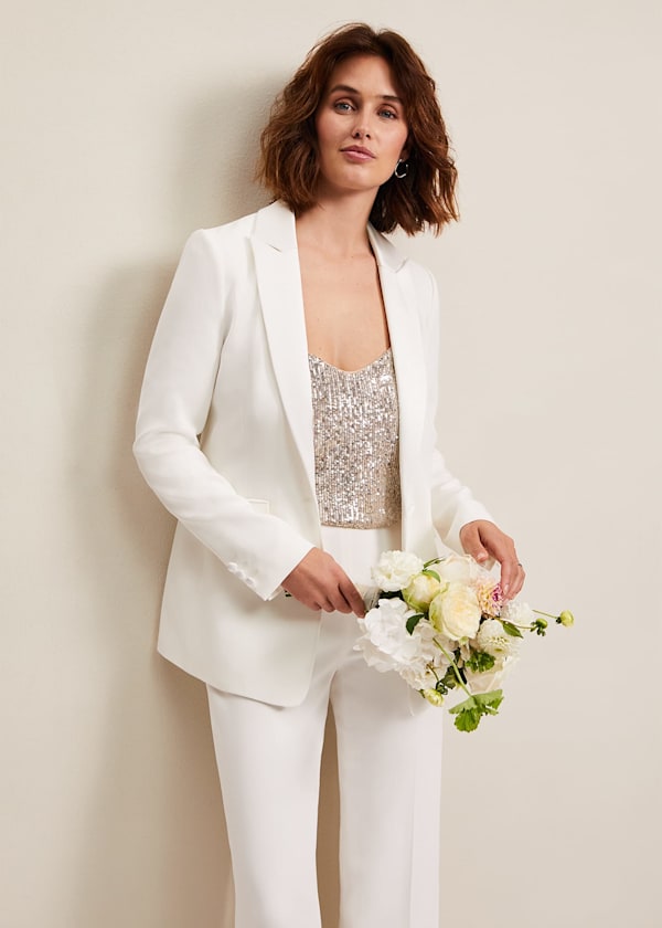 Women's Suit Blazer and Trousers Complete Ceremony Trousers and