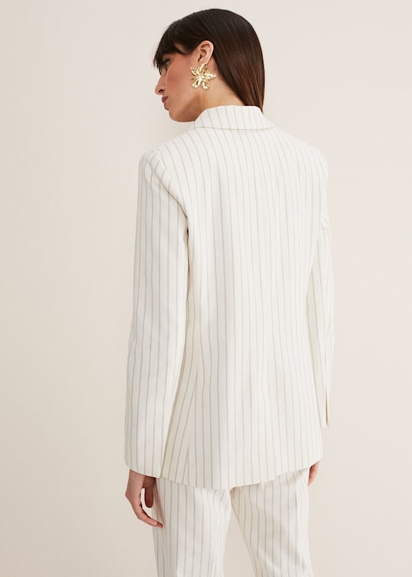 Ariella Pinstripe Blazer