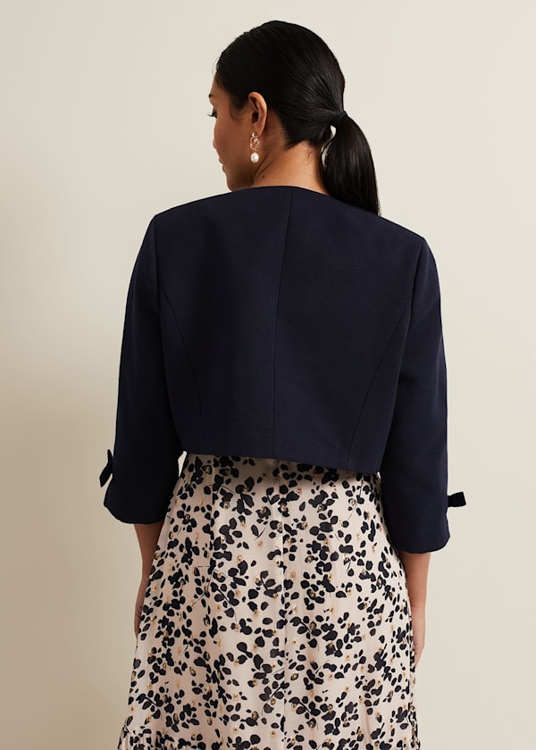 Petite Zoelle Bow Jacket