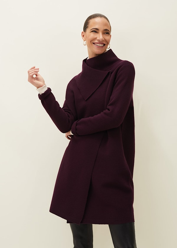 Paloma Wrap Knit Coat