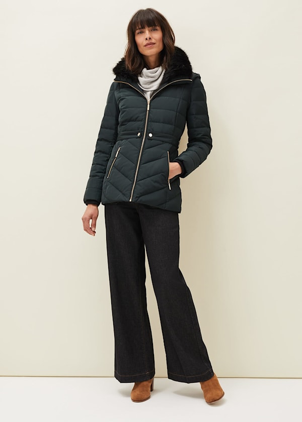 Bobbie Short Puffer Coat