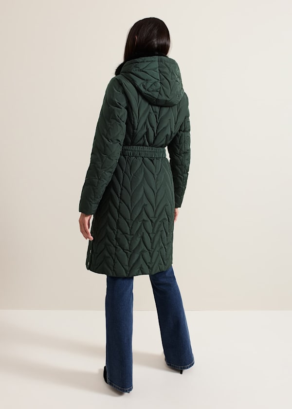 Hollie Midi Quilted Puffer