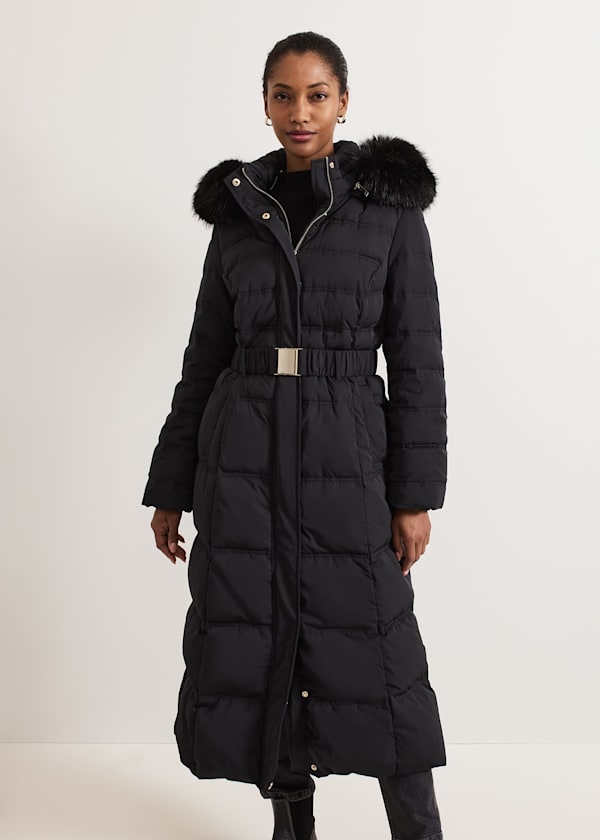 Dixie Long Fur Hood Puffer