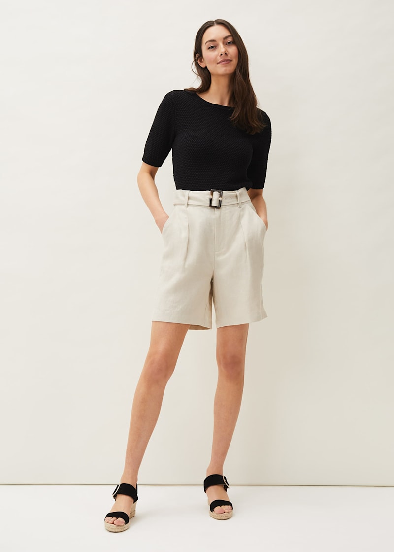 Ladies tailored clearance shorts