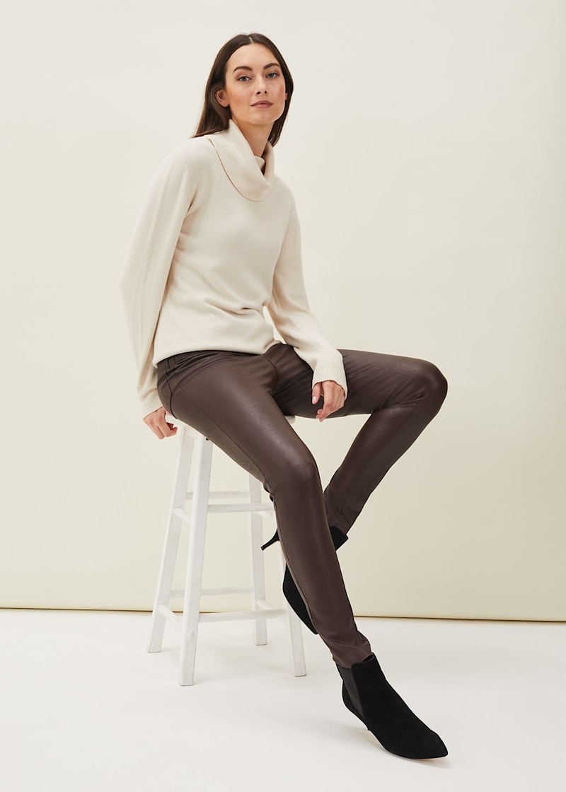 Ag faux leather jeans online