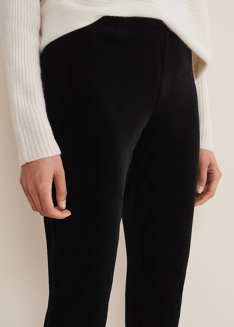 Valli Velour Leggings BLK