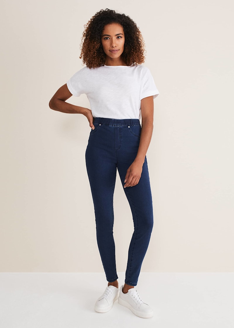 Pull on jegging jeans sales