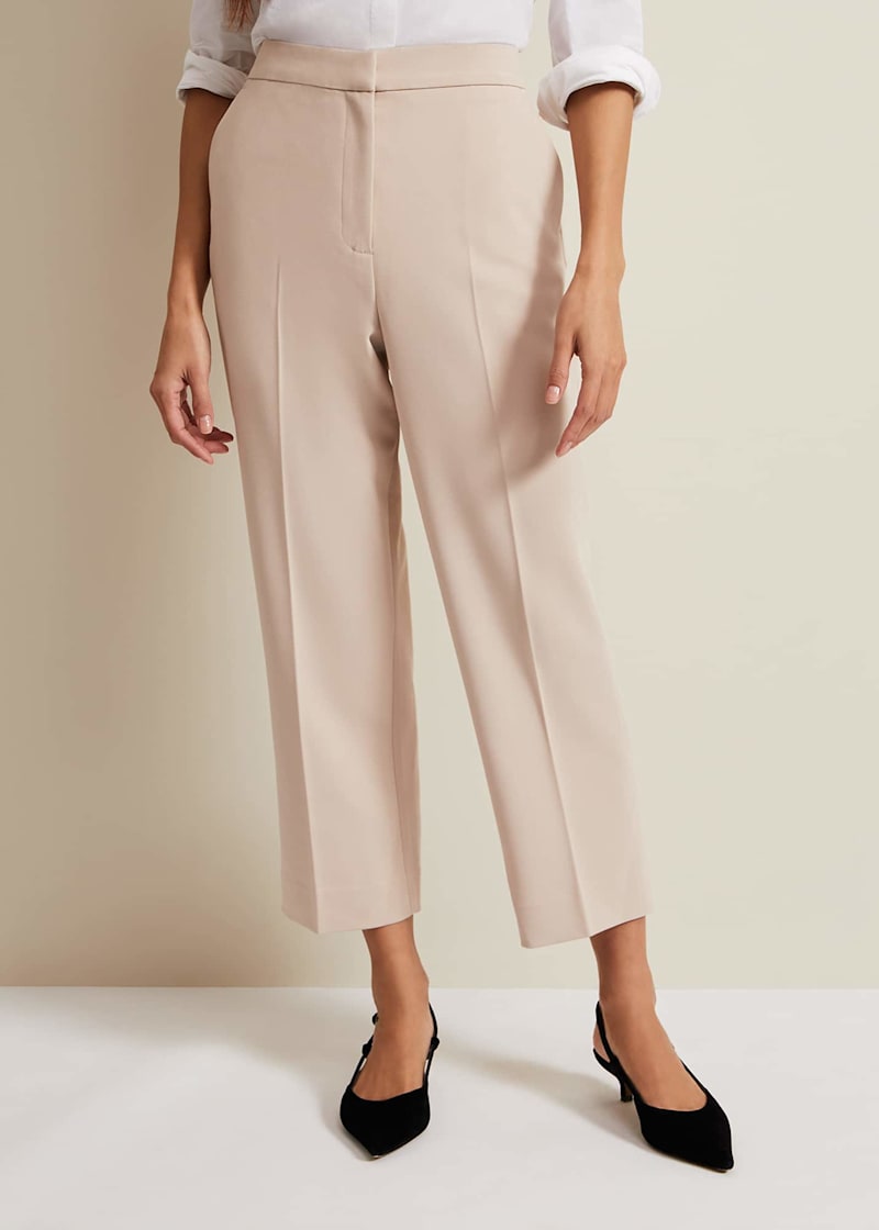 Smart clearance crop trousers