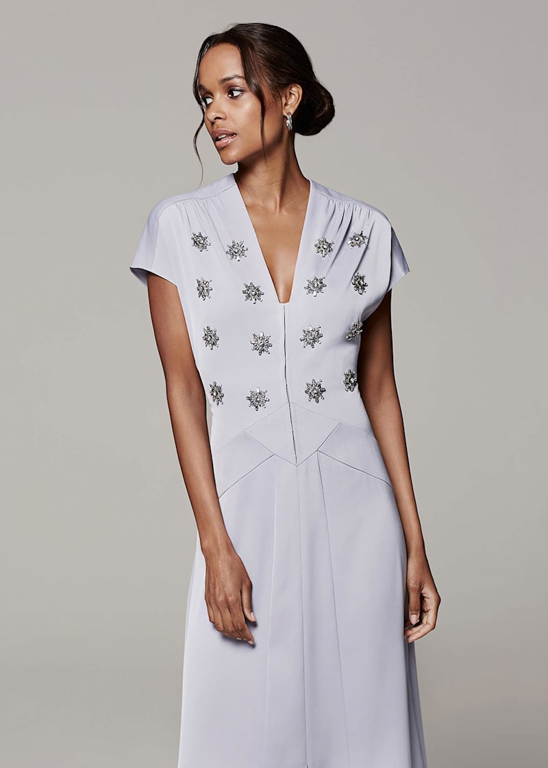 Phase eight grey hot sale dress
