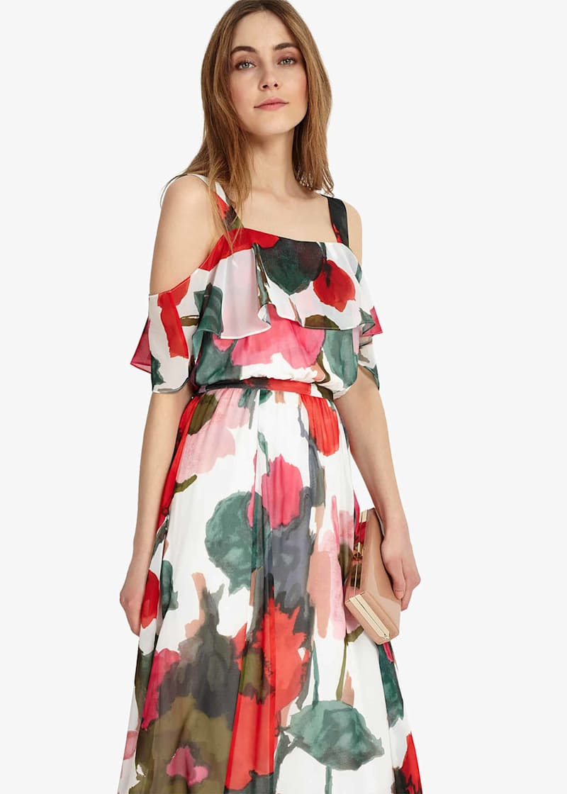 Nell floral cheap maxi dress