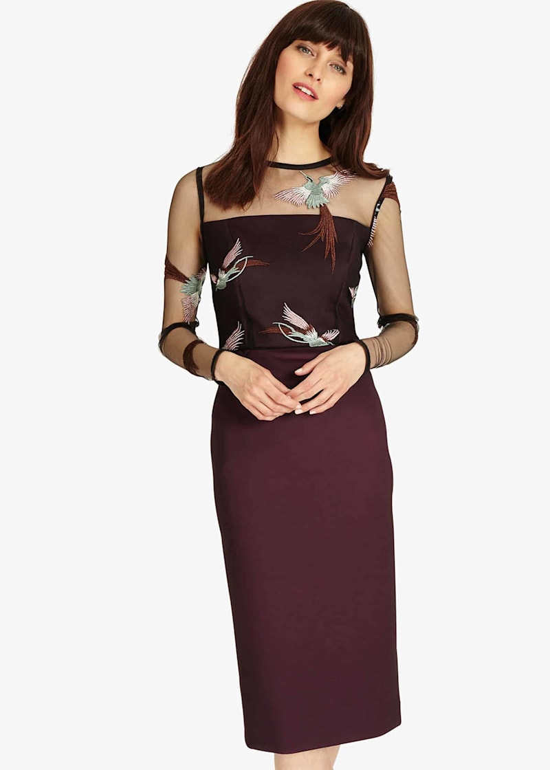 Felice shop embroidered dress