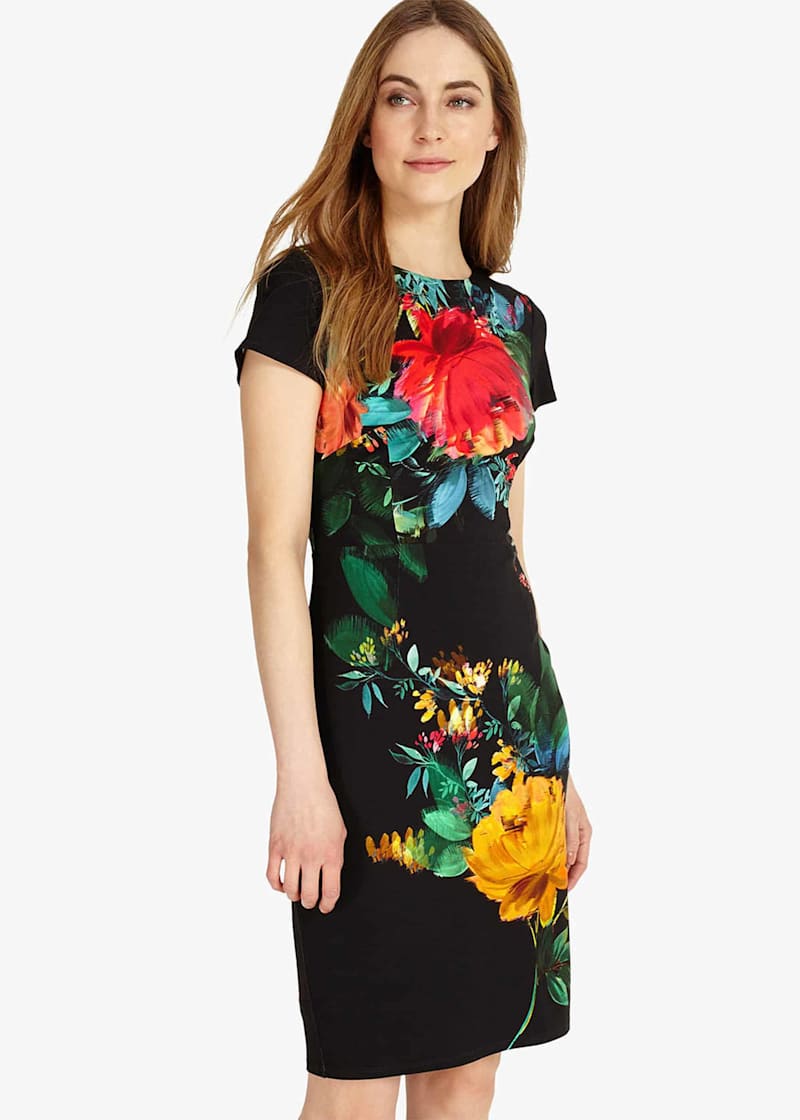 Maddie Placement Print Dress