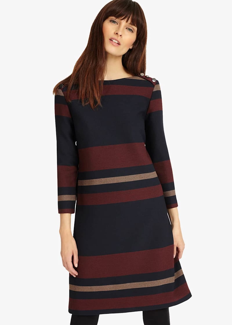 Phase eight sophie stripe dress cheap