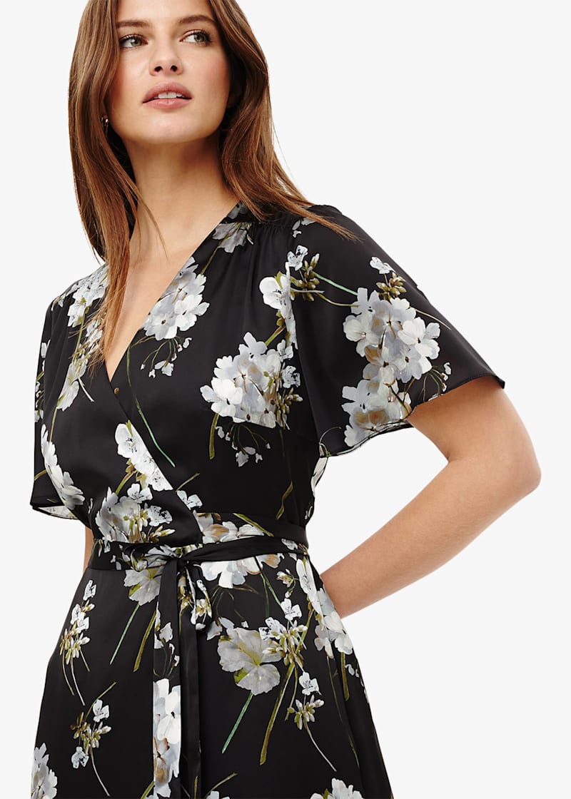 Phase eight floral wrap new arrivals dress