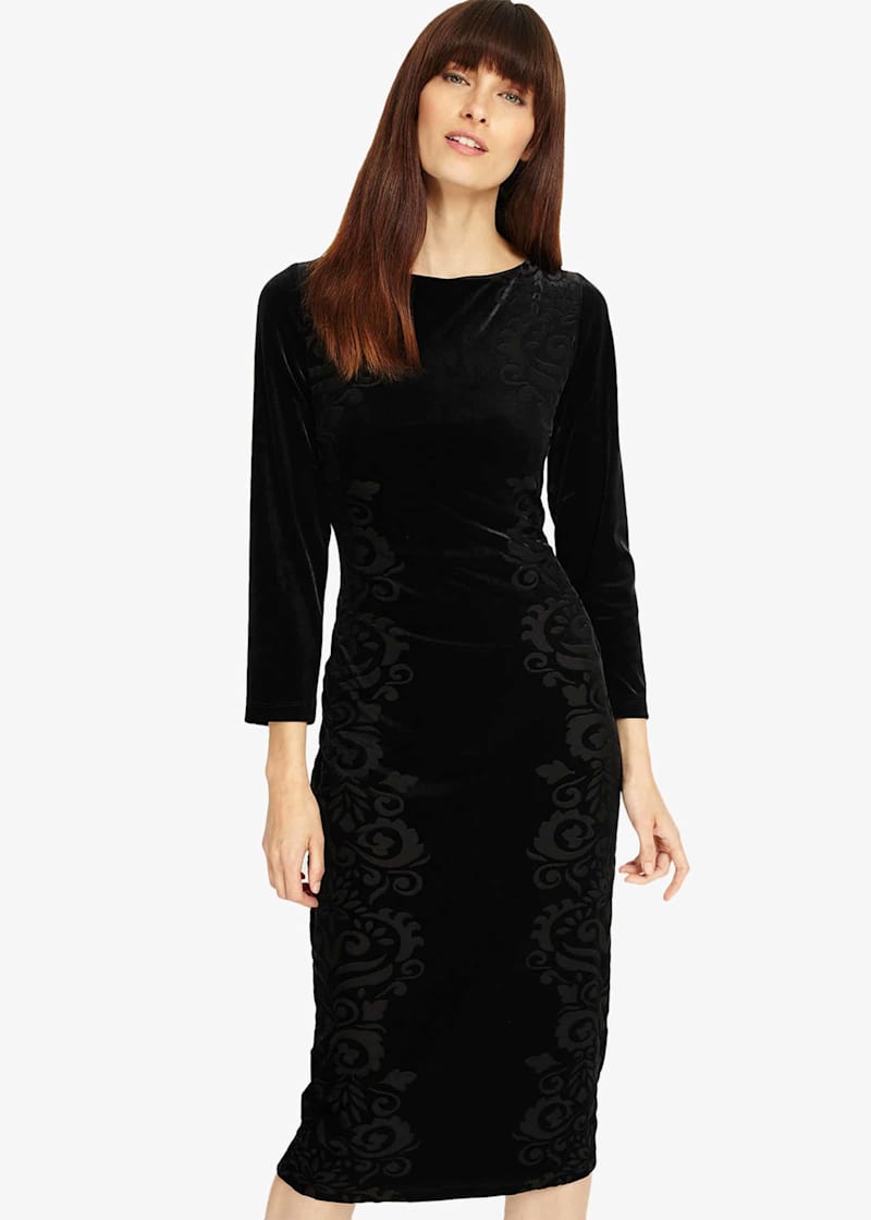 Phase eight petra burnout dress clearance