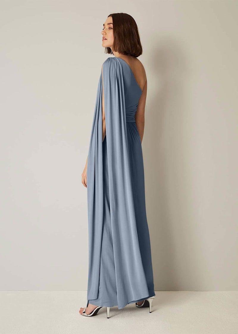 Winnie One Shoulder Maxi Bridesmaid Dress