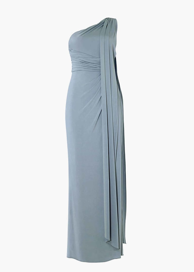 Winnie One Shoulder Maxi Bridesmaid Dress