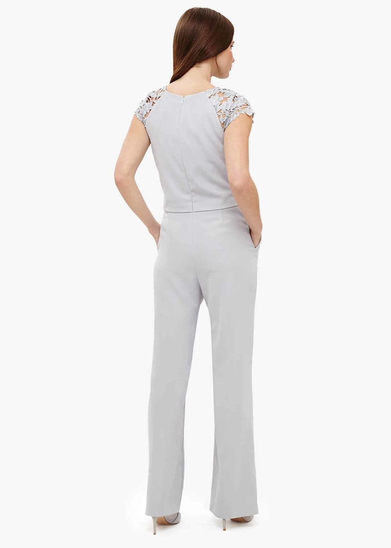 Phase eight cortine jumpsuit cream top