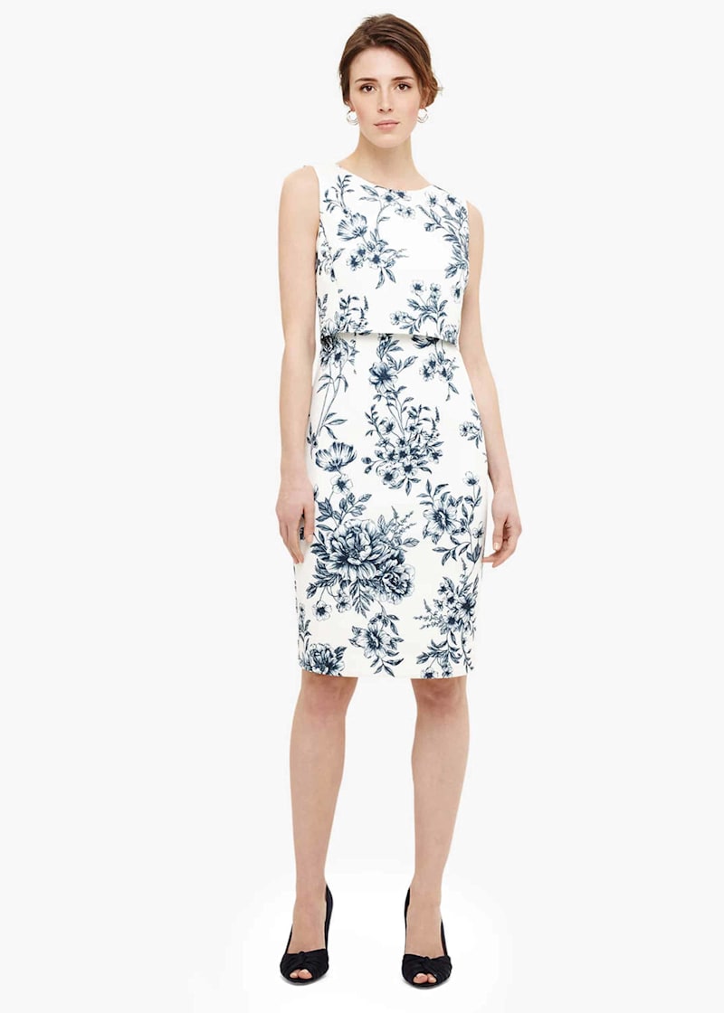 Romily Scuba Floral Dress