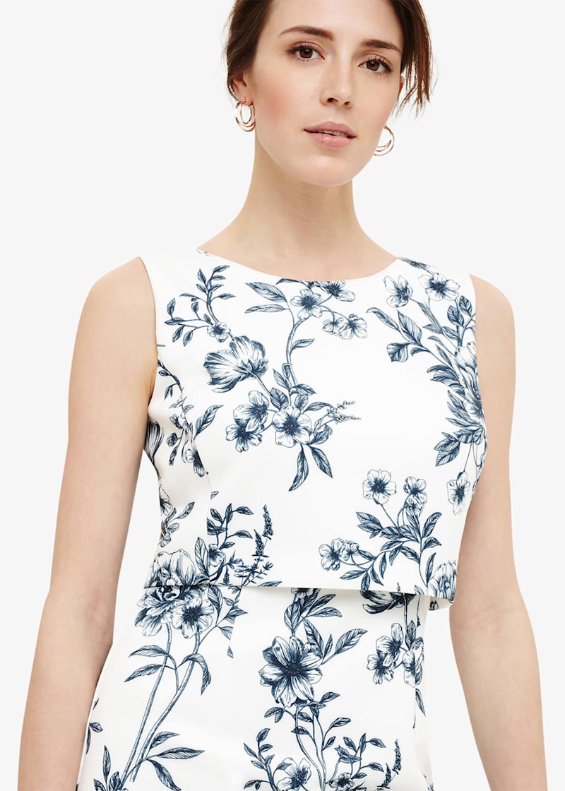 Romily Scuba Floral Dress