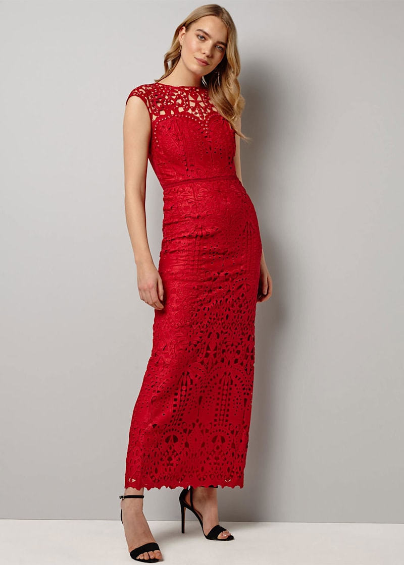 Phase eight online lace maxi dress