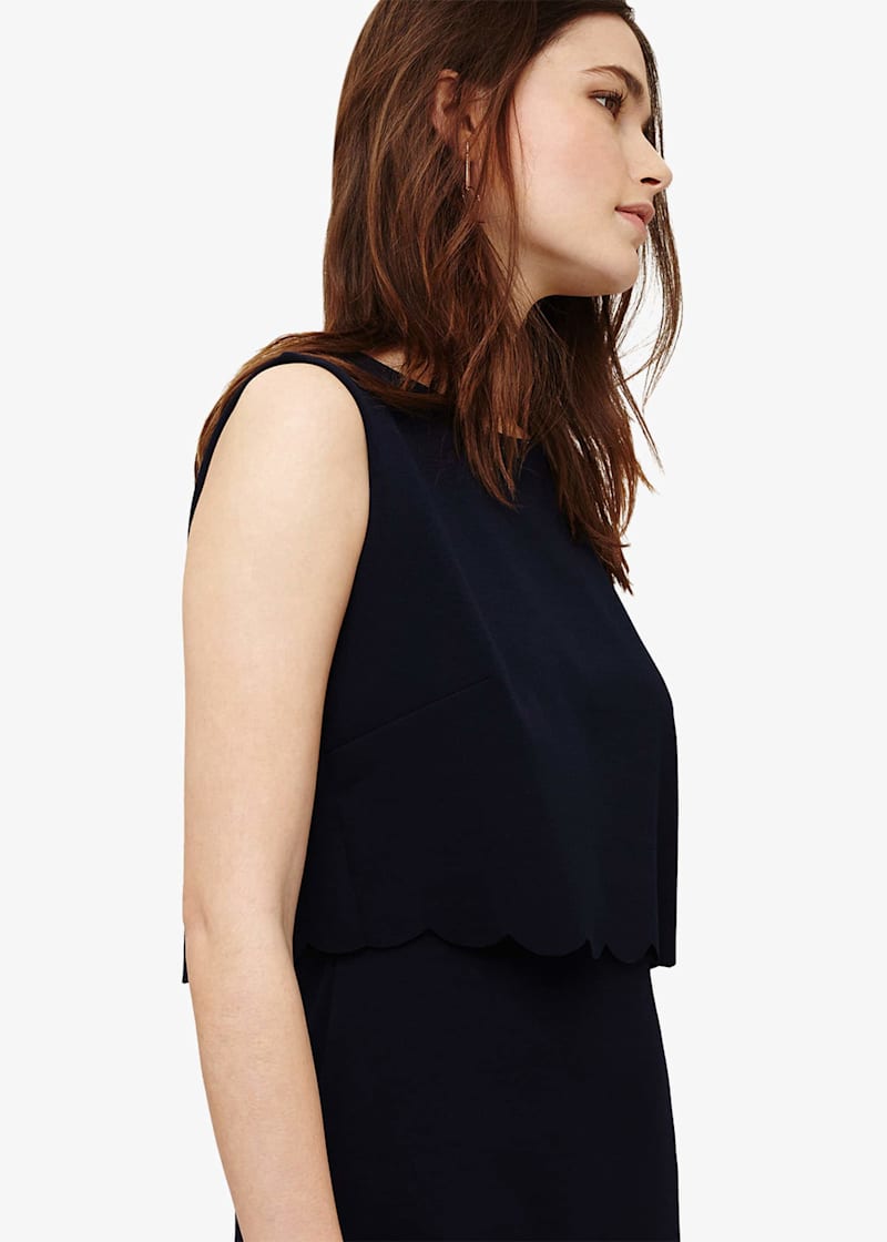 Phase eight scallop dress clearance