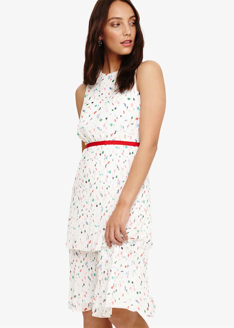 Florence pleat midi dress sales