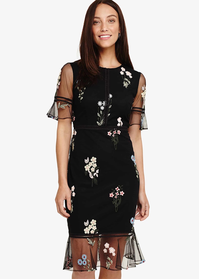 Phase eight 2025 ditsy embroidered dress