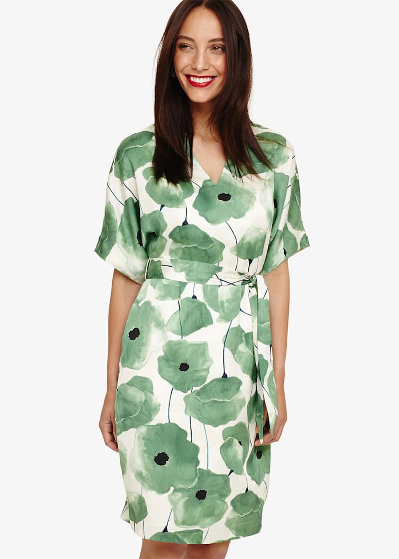Phase eight top green floral dress