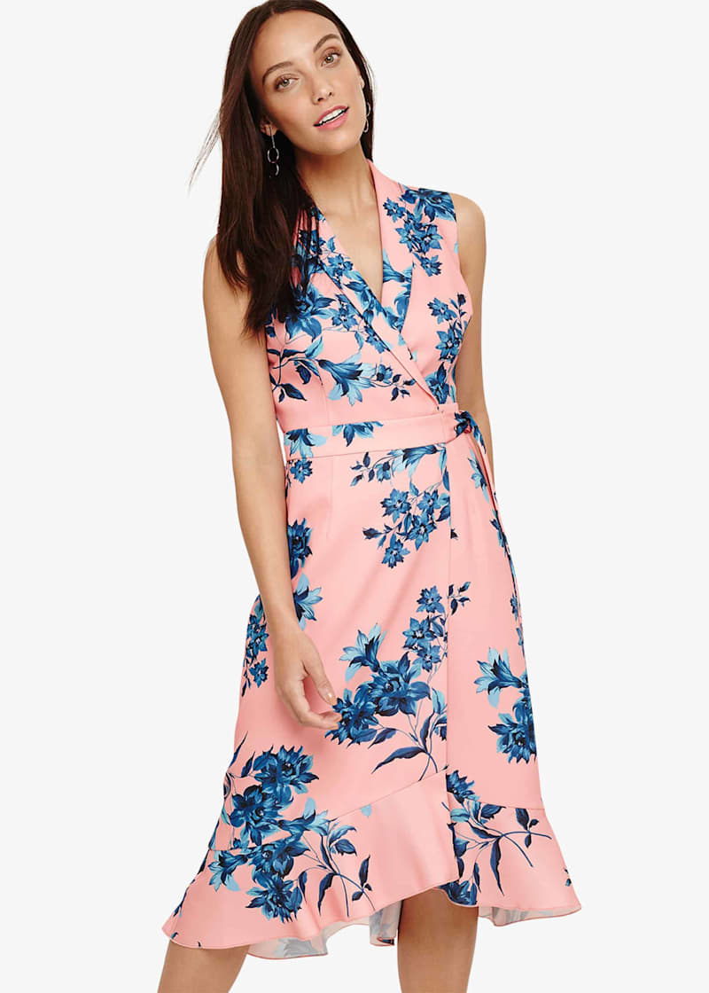 Phase eight coral dress best sale