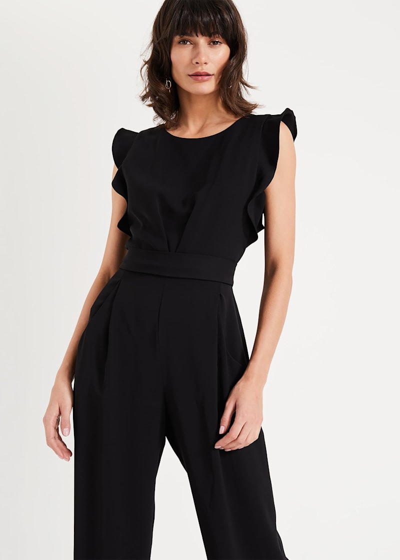 Cold Shoulder Jumpsuit Under $100 - The Fancy Things