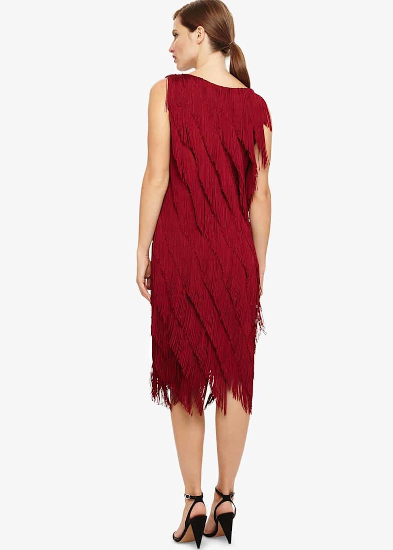 Kacy fringe dress store