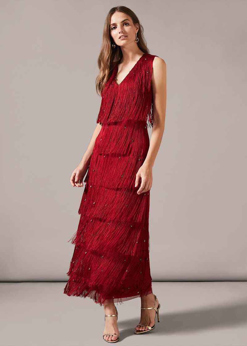 Phase 8 fringe clearance dress