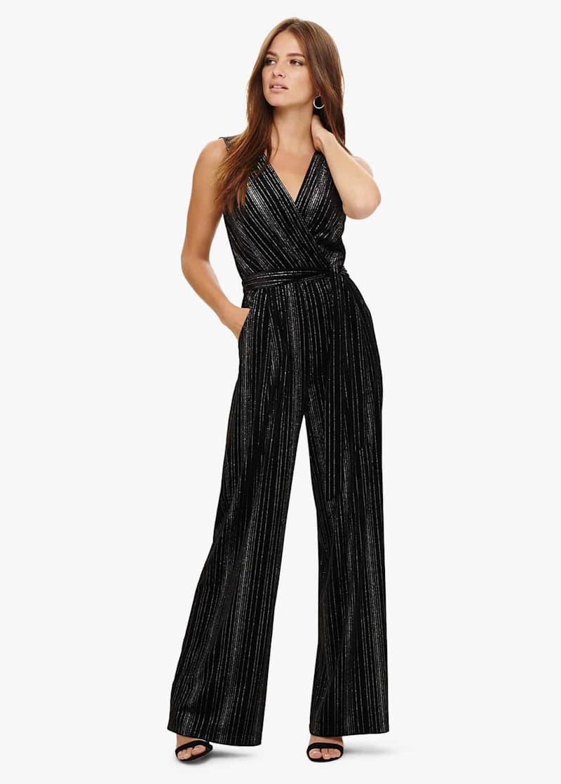 Phase eight lacy velvet jumpsuit sales