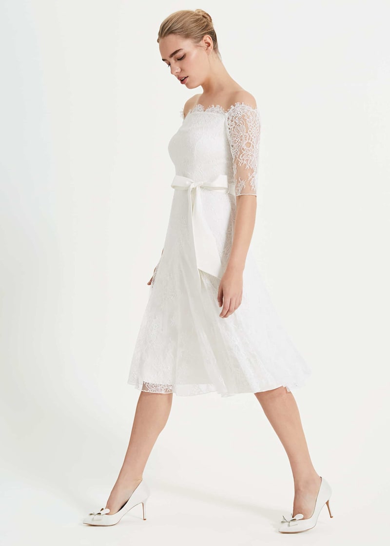Phase eight store short wedding dress