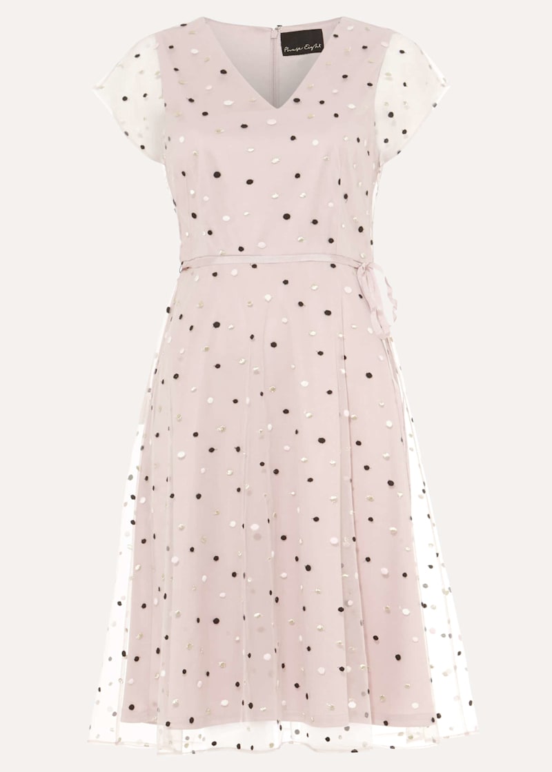 Phase eight leilani spot dress top