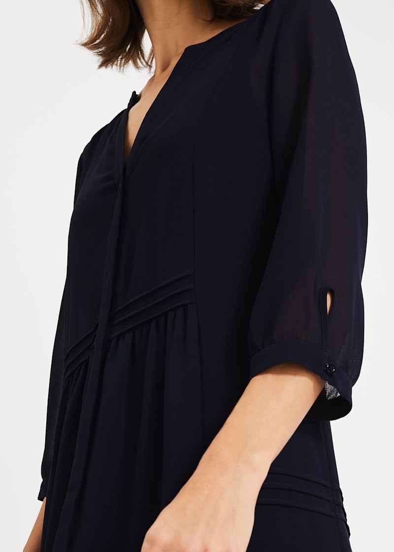 Phase eight remee hotsell chiffon dress navy