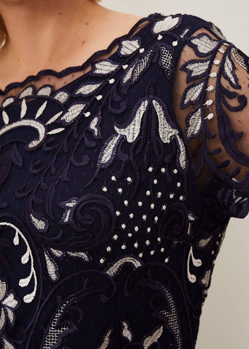 Phase eight blue lizzy dress clearance