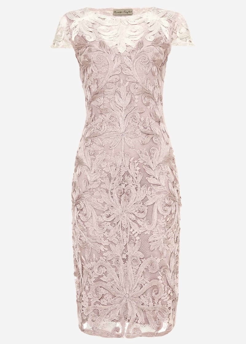 Jana Tapework Lace Dress