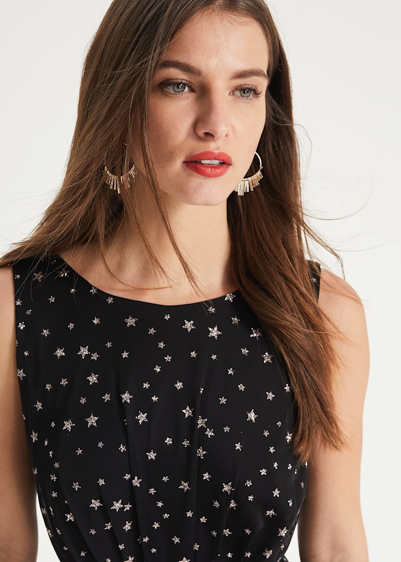 June Stars Tulle Maxi Dress