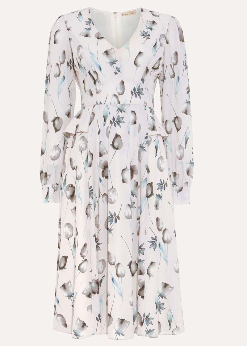 Emanuella Floral Midi Dress