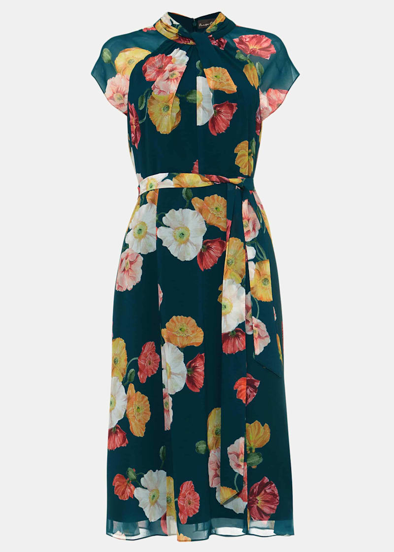 Phase eight laura floral print deals dress