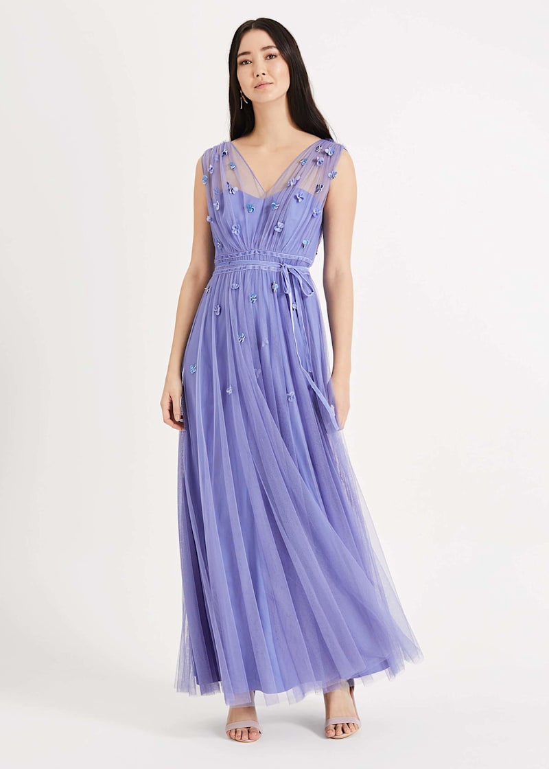 Yazmina Tulle Maxi Dress