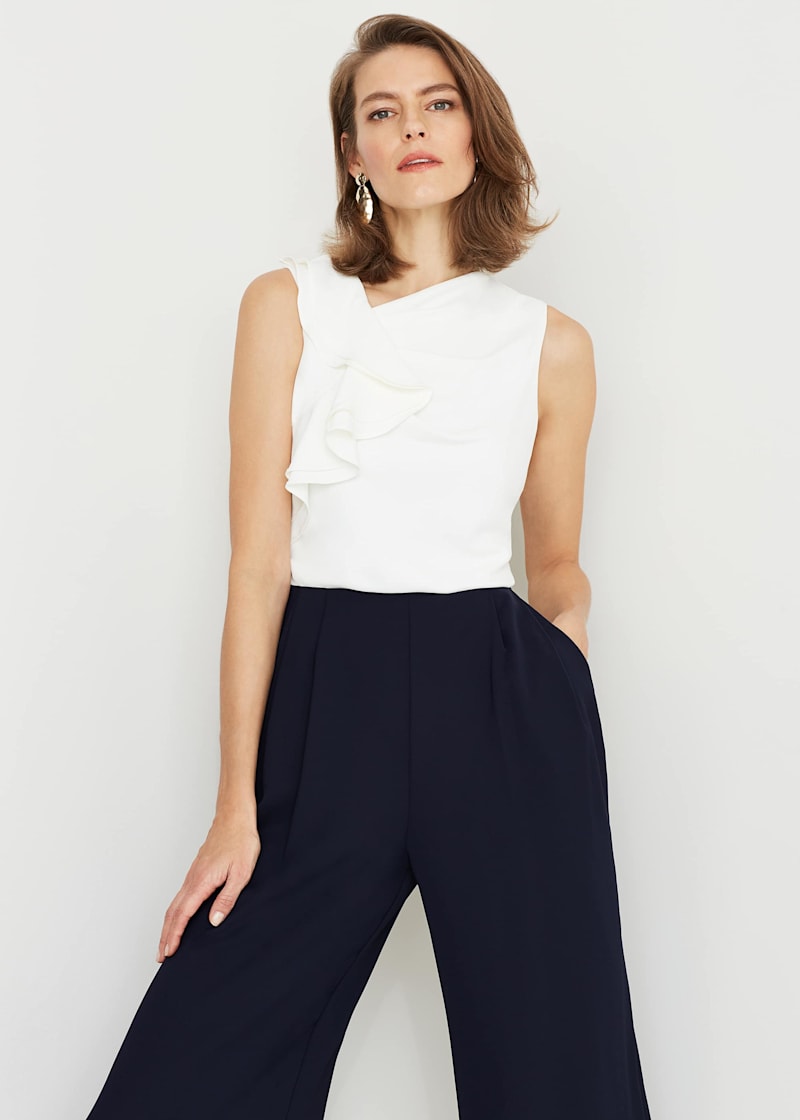 Maeve Frill Jumpsuit